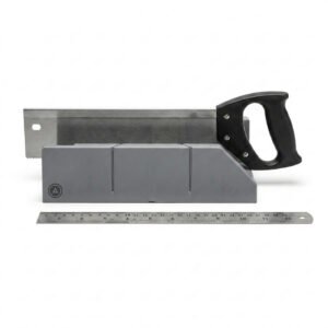 Cardinal Mitre Box and Saw — plastic