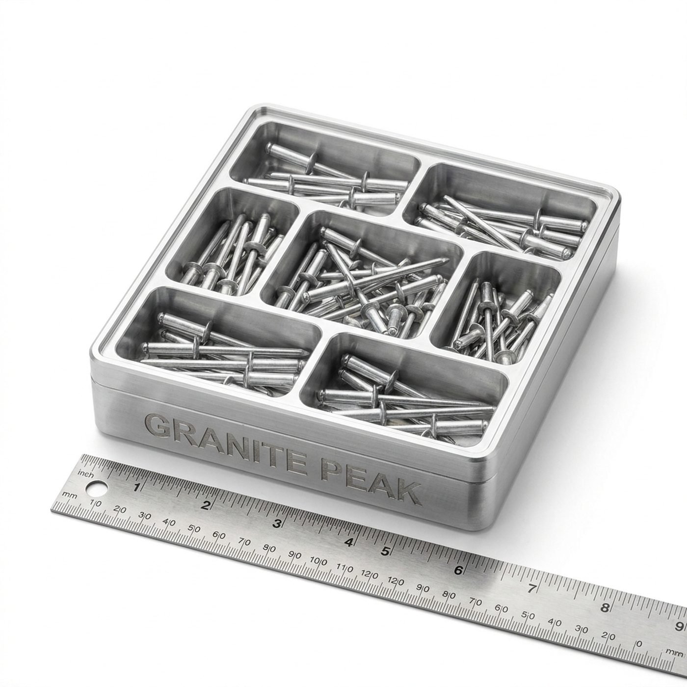 Meridian Rivet Assortment — aluminum