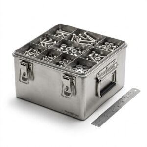 Traverse Stainless Fastener Case — steel