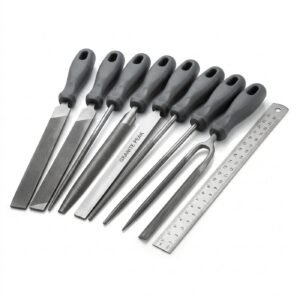 Meridian File Set — steel