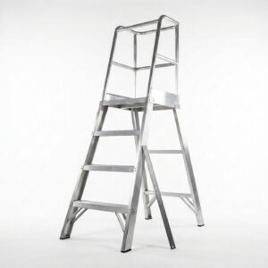 Datum Site Step Ladder — aluminum