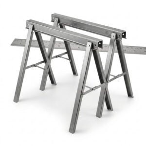 Cardinal Folding Sawhorse Pair — steel