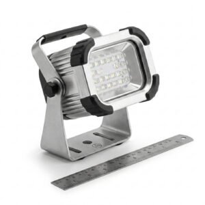Meridian LED Work Light, Rechargeable — aluminum