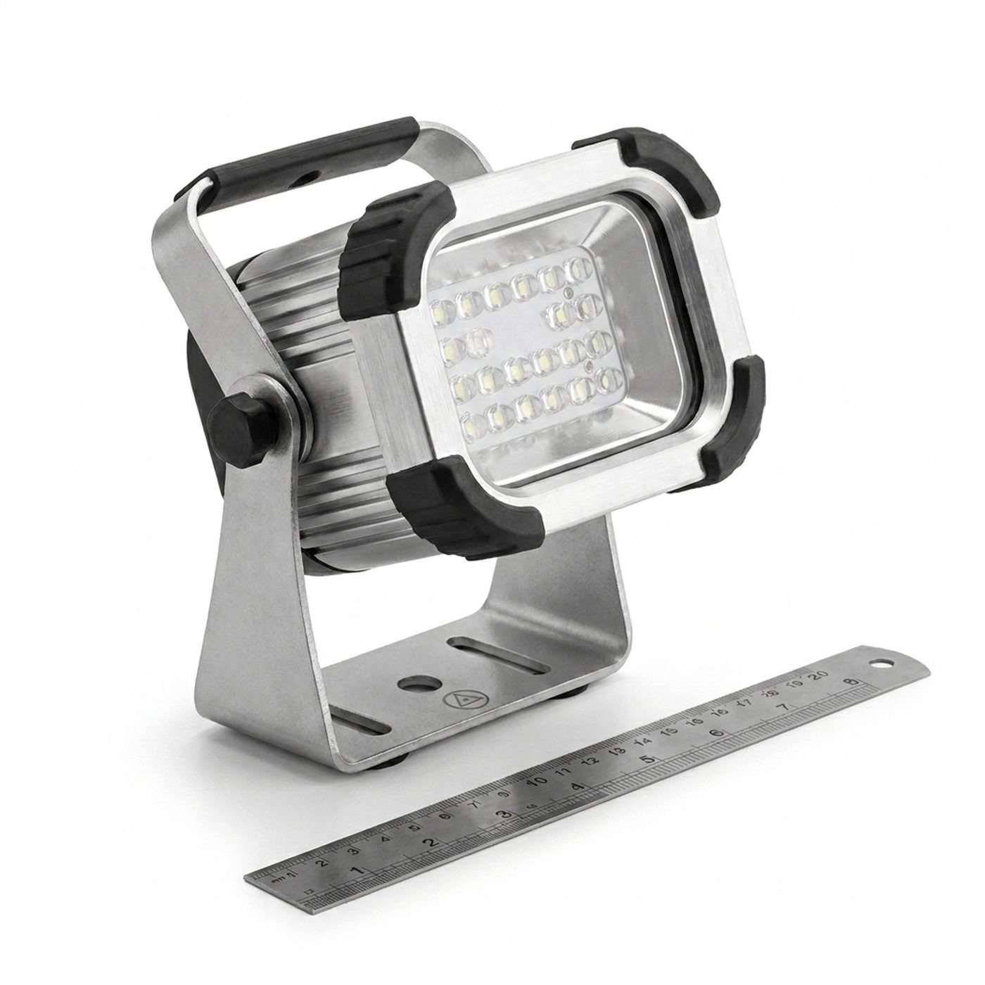 Meridian LED Work Light, Rechargeable — aluminum