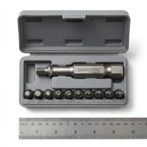 Meridian Impact Driver Bit Set — steel