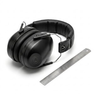 Benchmark Ear Defenders, Folding — plastic