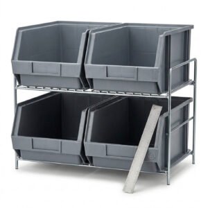 Meridian Bulk Storage Bin Set — plastic