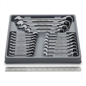 Traverse Ratcheting Wrench Set — steel