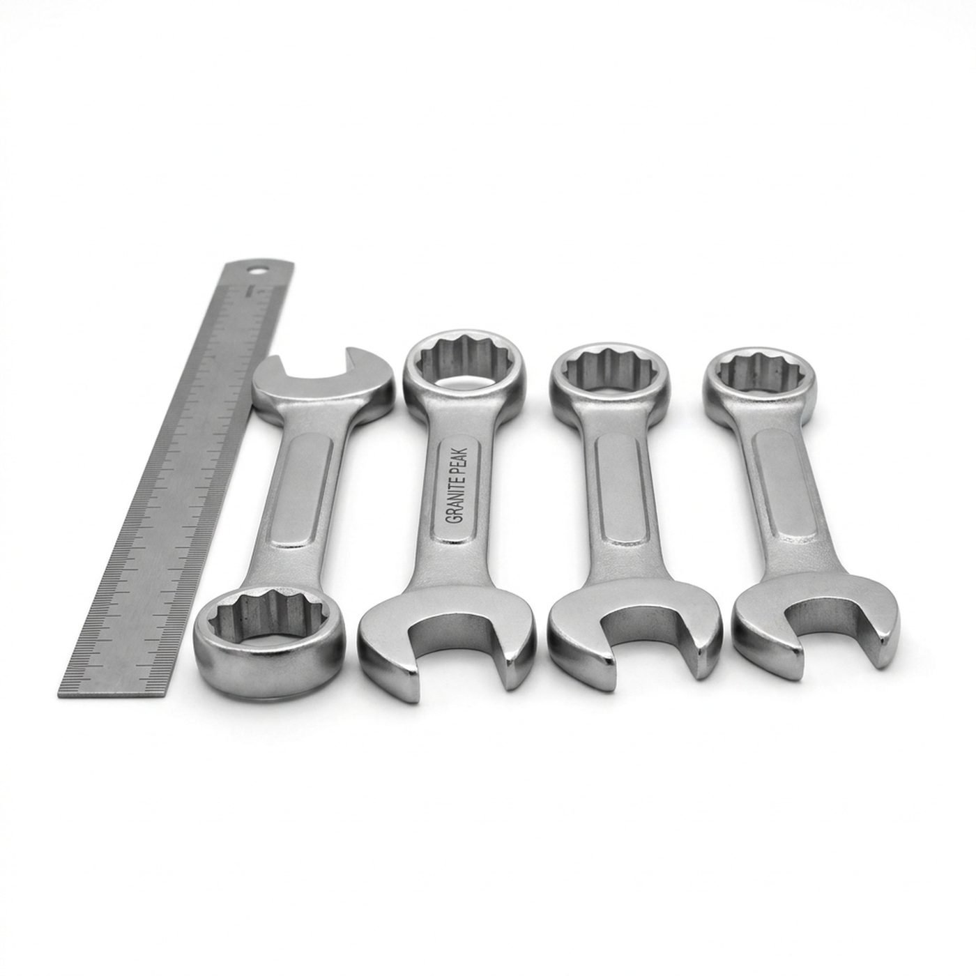 Meridian Stubby Wrench Set — steel